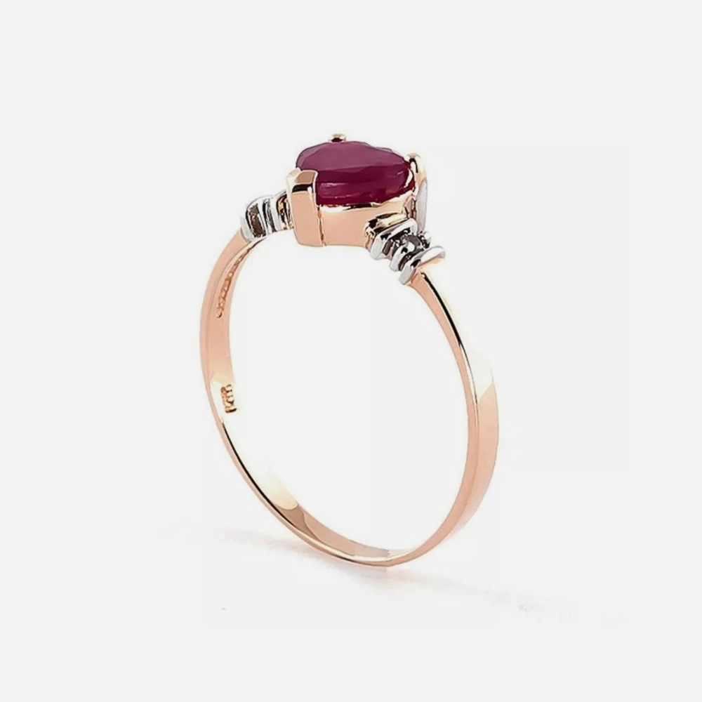 Ruby Red Heart - Picture 3 of 3